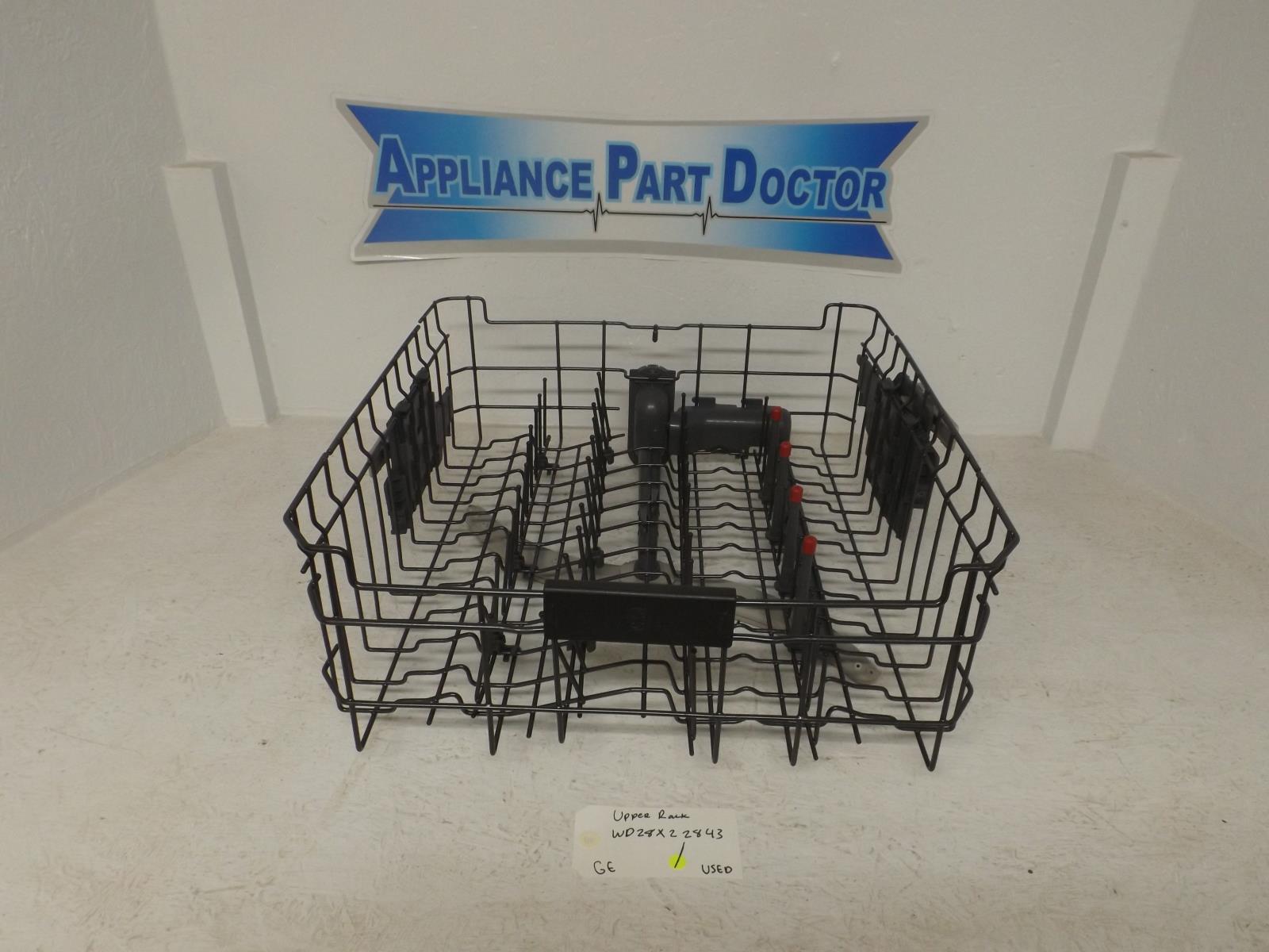 GE Dishwasher WD28X22843 Upper Dishwasher Rack Used GE Dishwasher WD28X22843 Upper Dishwasher Rack Used
